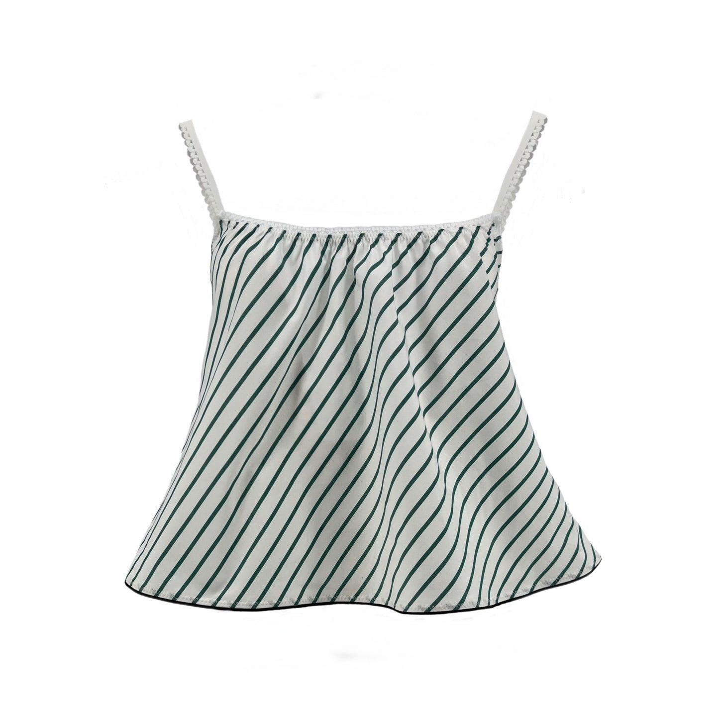 The Perfect Tank in Green Stripe