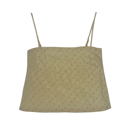 The Bitsy Tank in Yellow Candy Taffeta