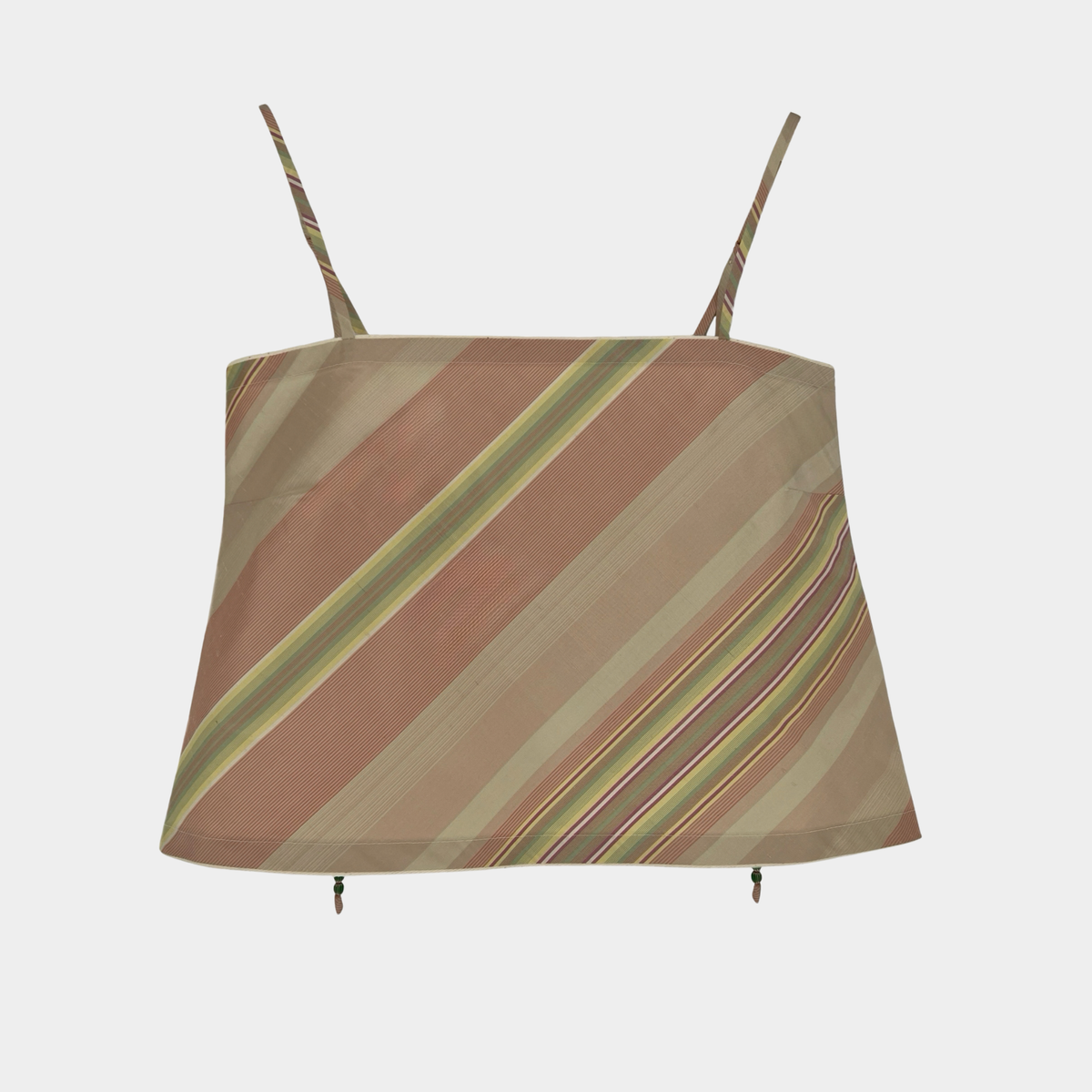 The Bitsy Tank in Salt Water Taffy Taffeta