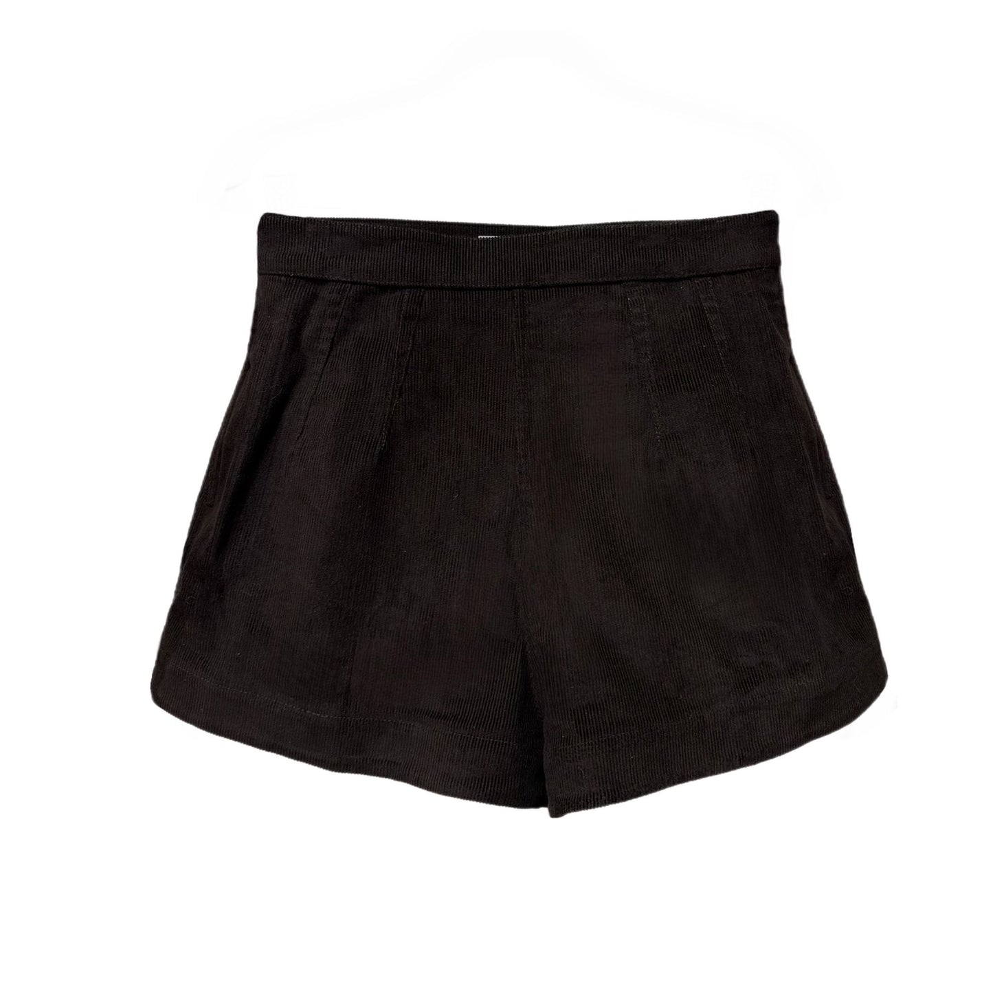 Janice Shorts in Chocolate Brown Corduroy
