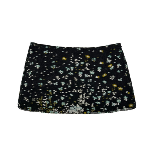 Ava Mini Skirt in Floral Jacquard
