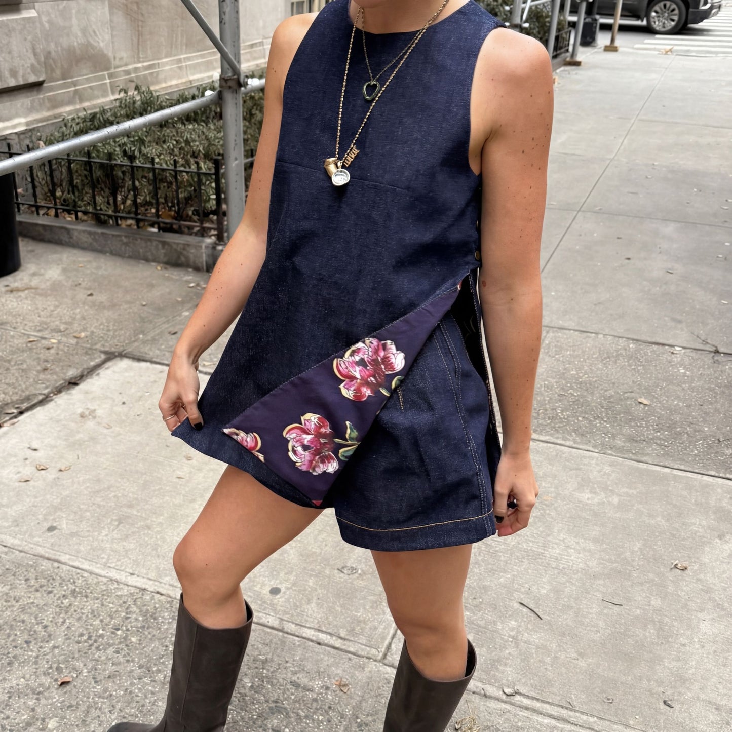 Janice/Ashleigh Shorts in Indigo Denim