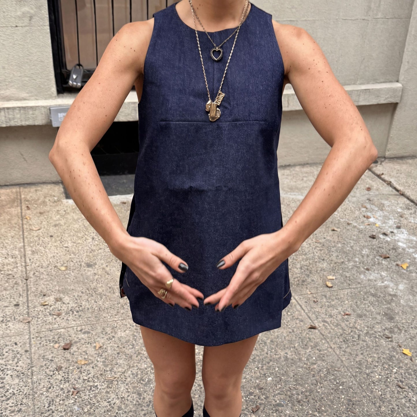 Janice/Ashleigh Shorts in Indigo Denim