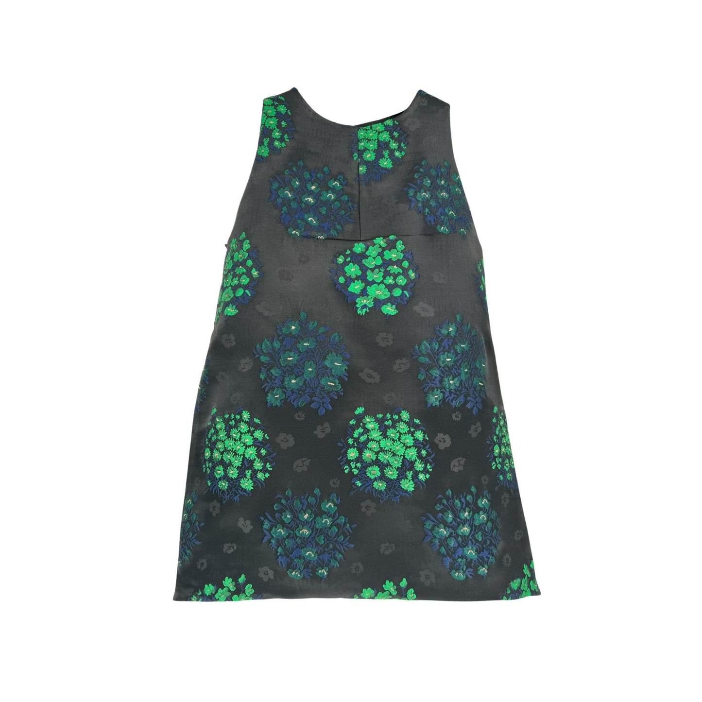 Ashleigh Set in Light Weight Emerald Bouquet Jacquard