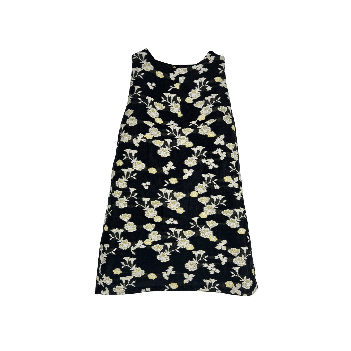 Ashleigh Set in Black and Baby Yellow Jacquard