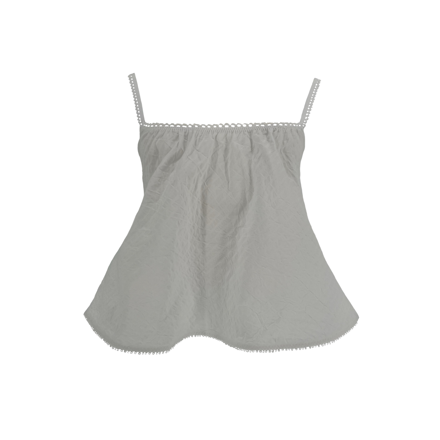 The Perfect Tank in White Cotton