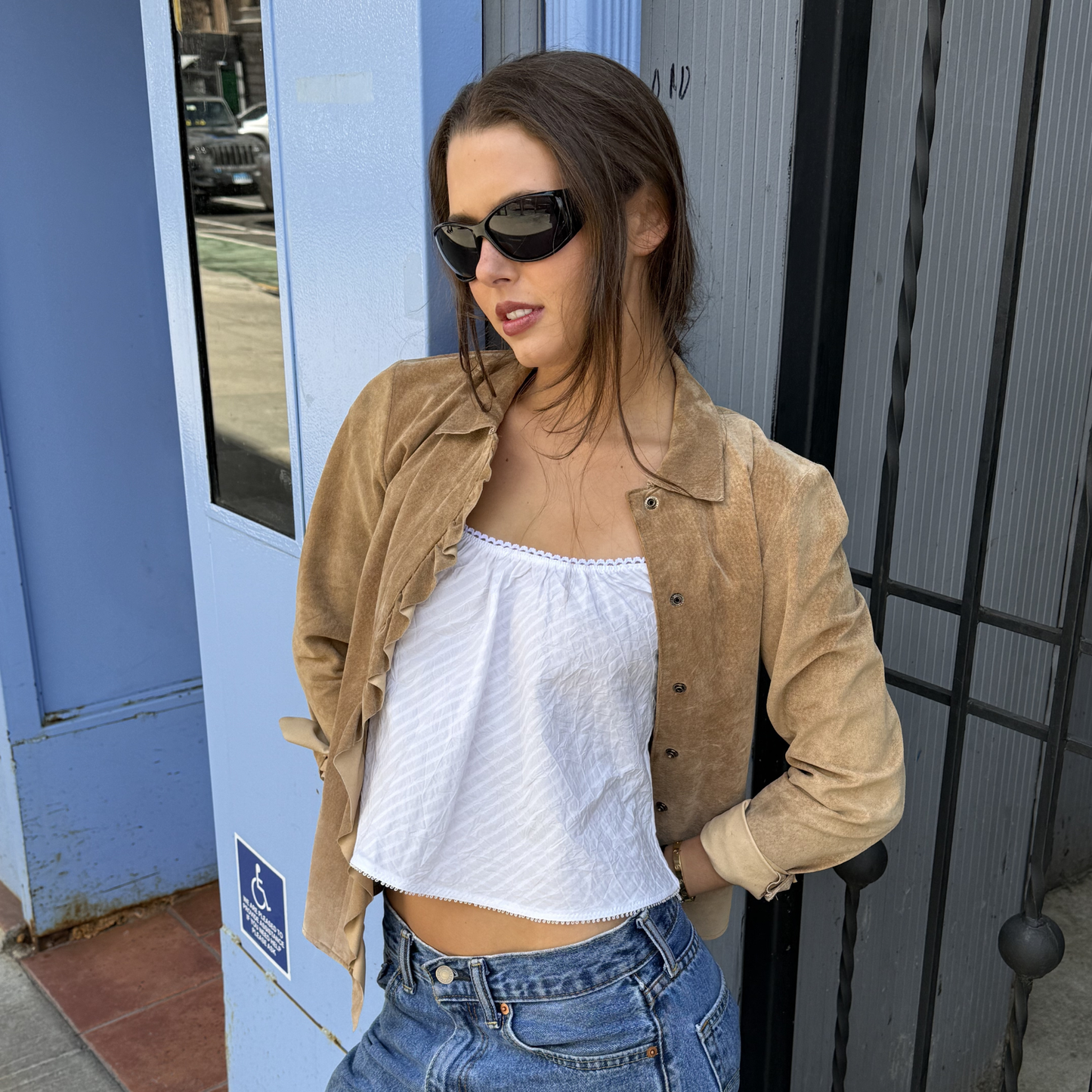 The Perfect Tank in White Cotton