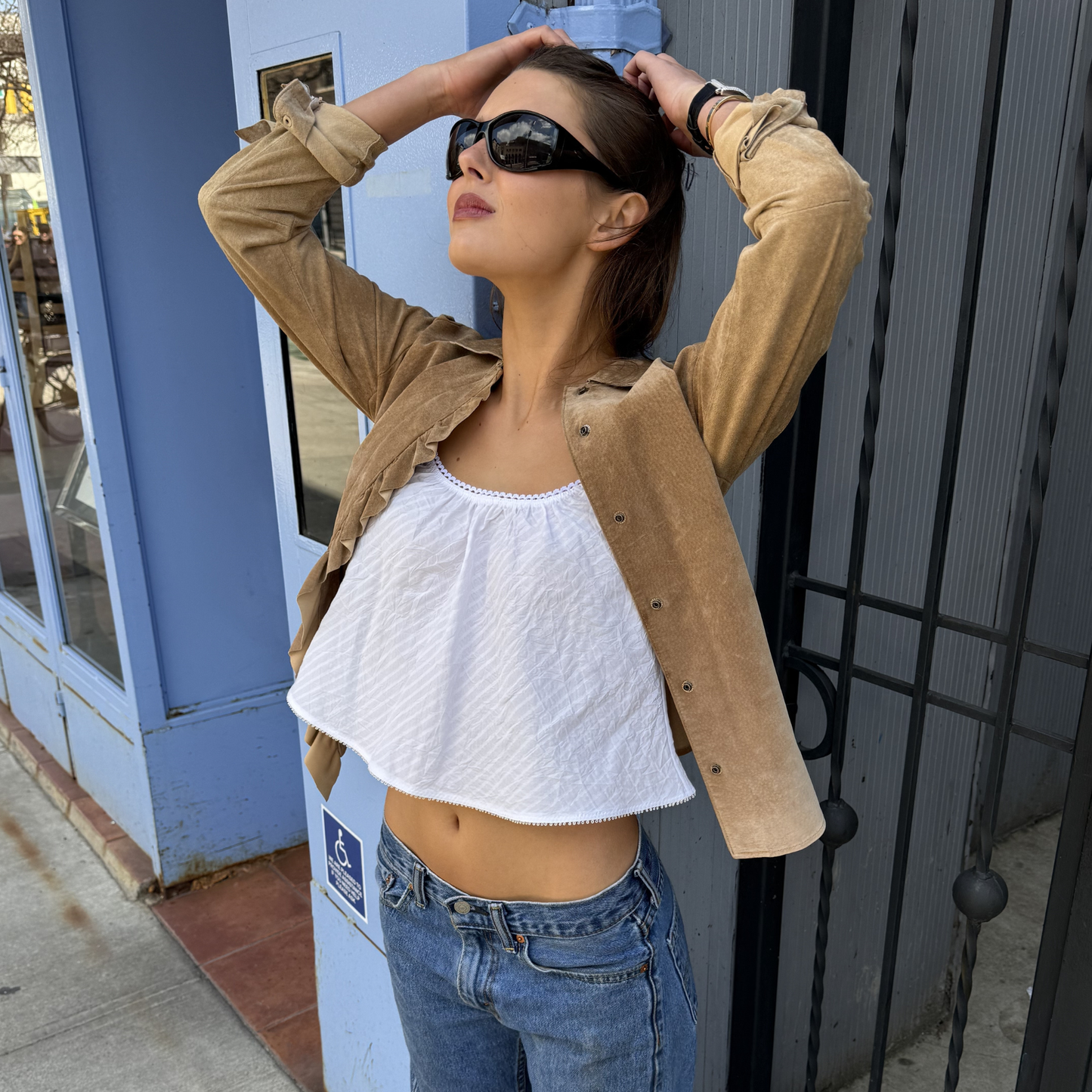 The Perfect Tank in White Cotton