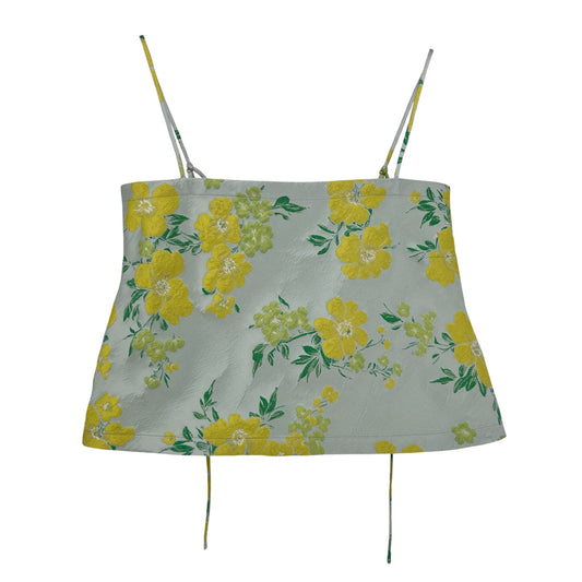 The Bitsy Tank in Yellow Brocade