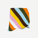 Martha Skirt/Top in Silk Twill Stripe