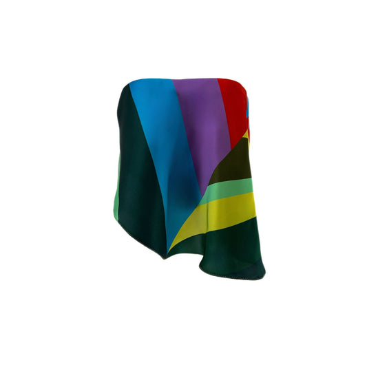 The Martha Top in Primary Rainbow