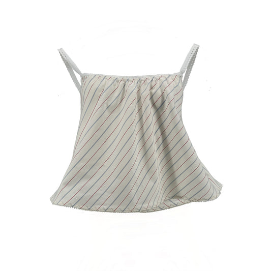 The Perfect Tank in Red and Baby Blue Stripe