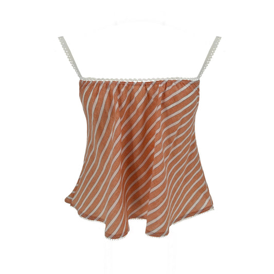 The Perfect Tank in Orange Stripe